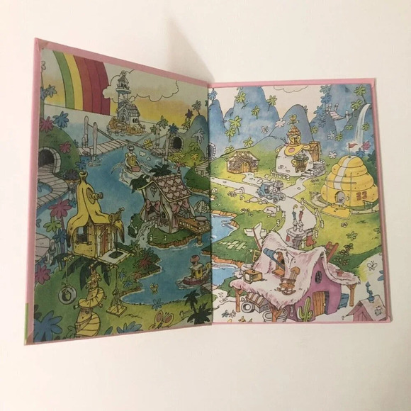 Vtg 1984 The Wuzzles Butterbear Plants  a Suprise Hardcover Book - Picture 6 of 14